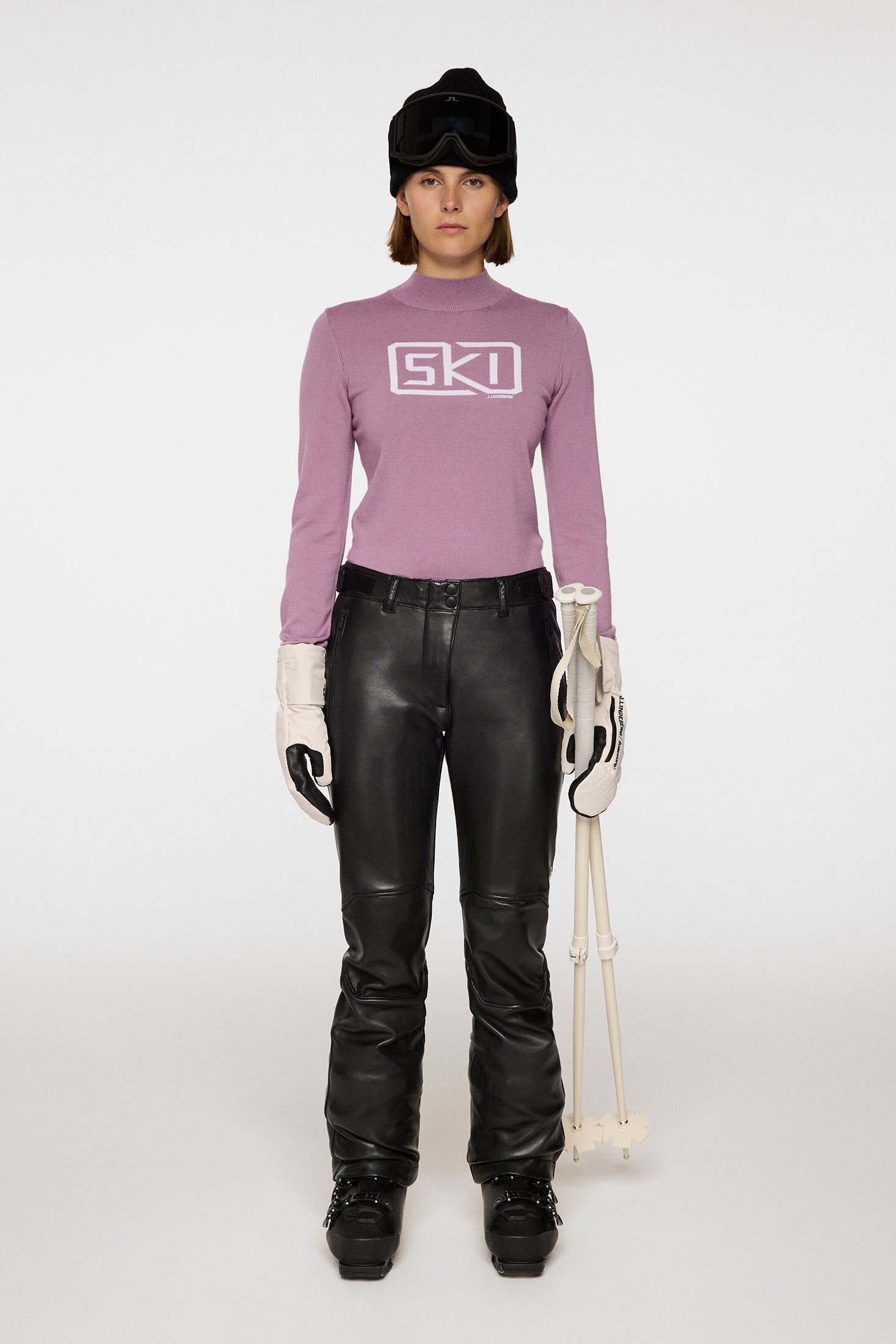 Miracle Knitted Sweater / Very Grape – J.Lindeberg