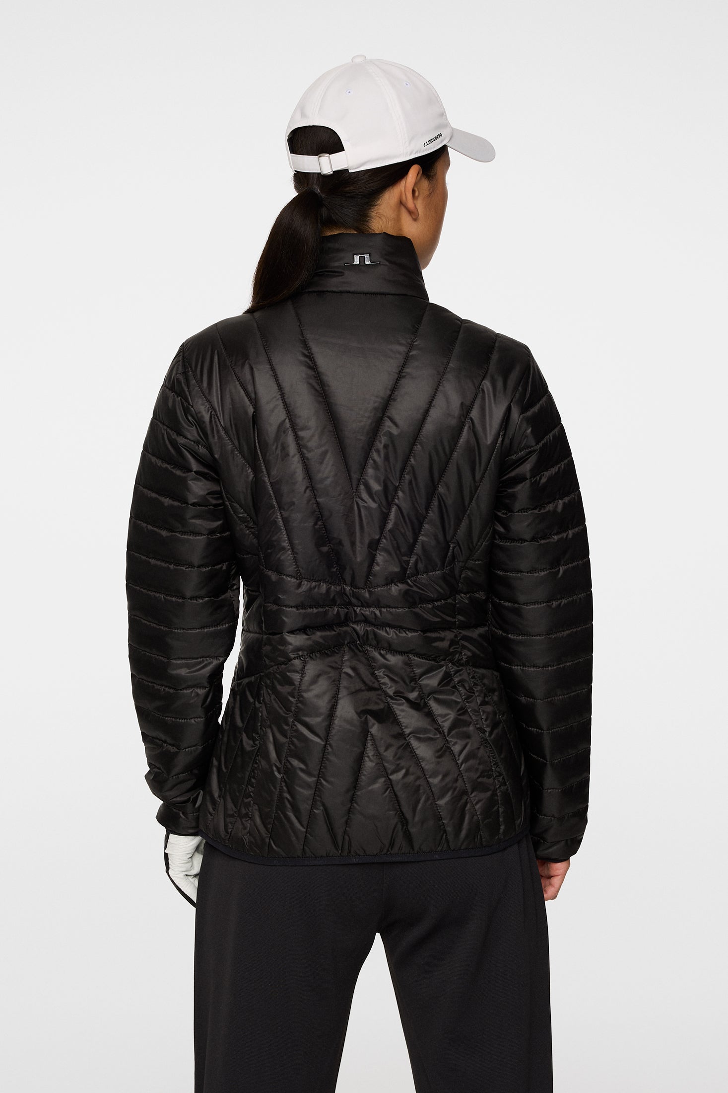 Marble Quilted Jacket / Black | J.Lindeberg Official