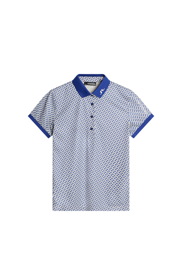 Tour Tech Print Polo / Tour Geo Moonbeam S