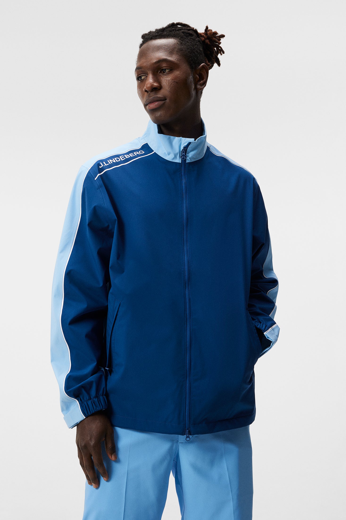 Theo Rain Jacket / Little Boy Blue – J.Lindeberg