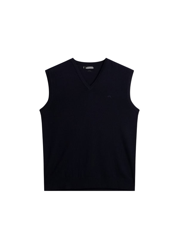 Liam Knitted Vest / JL Navy