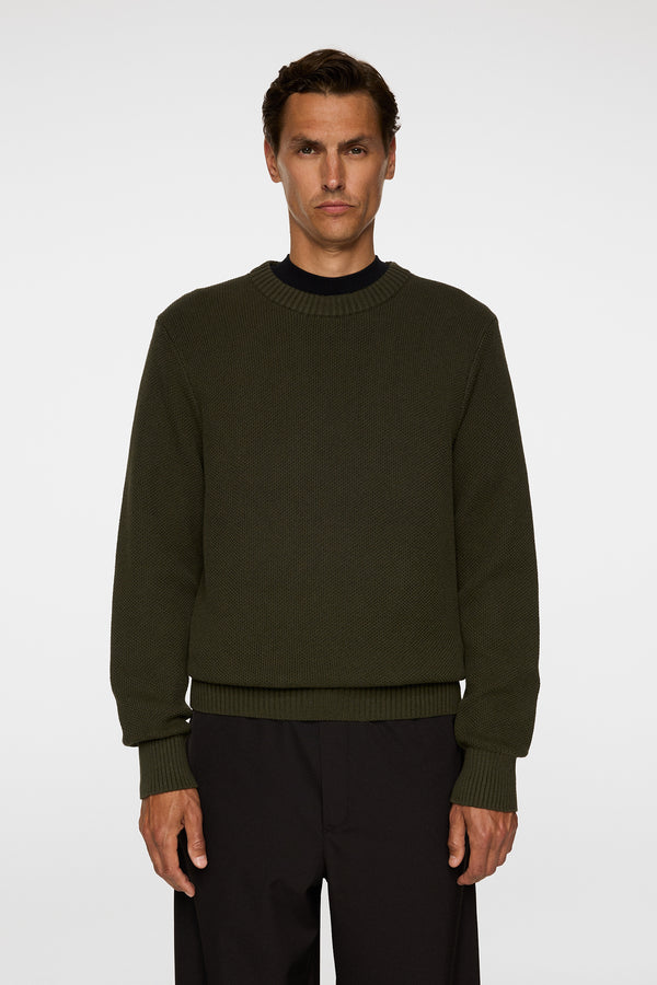 Oliver Structure Sweater / Forest Green