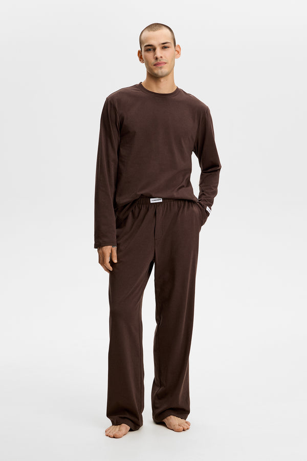 Pierce Pyjama Set / Seal Brown