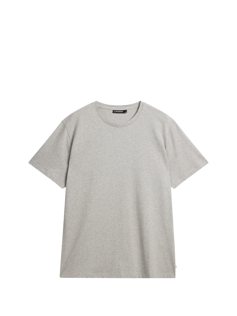 Sid Basic T-Shirt / Light Grey Melange