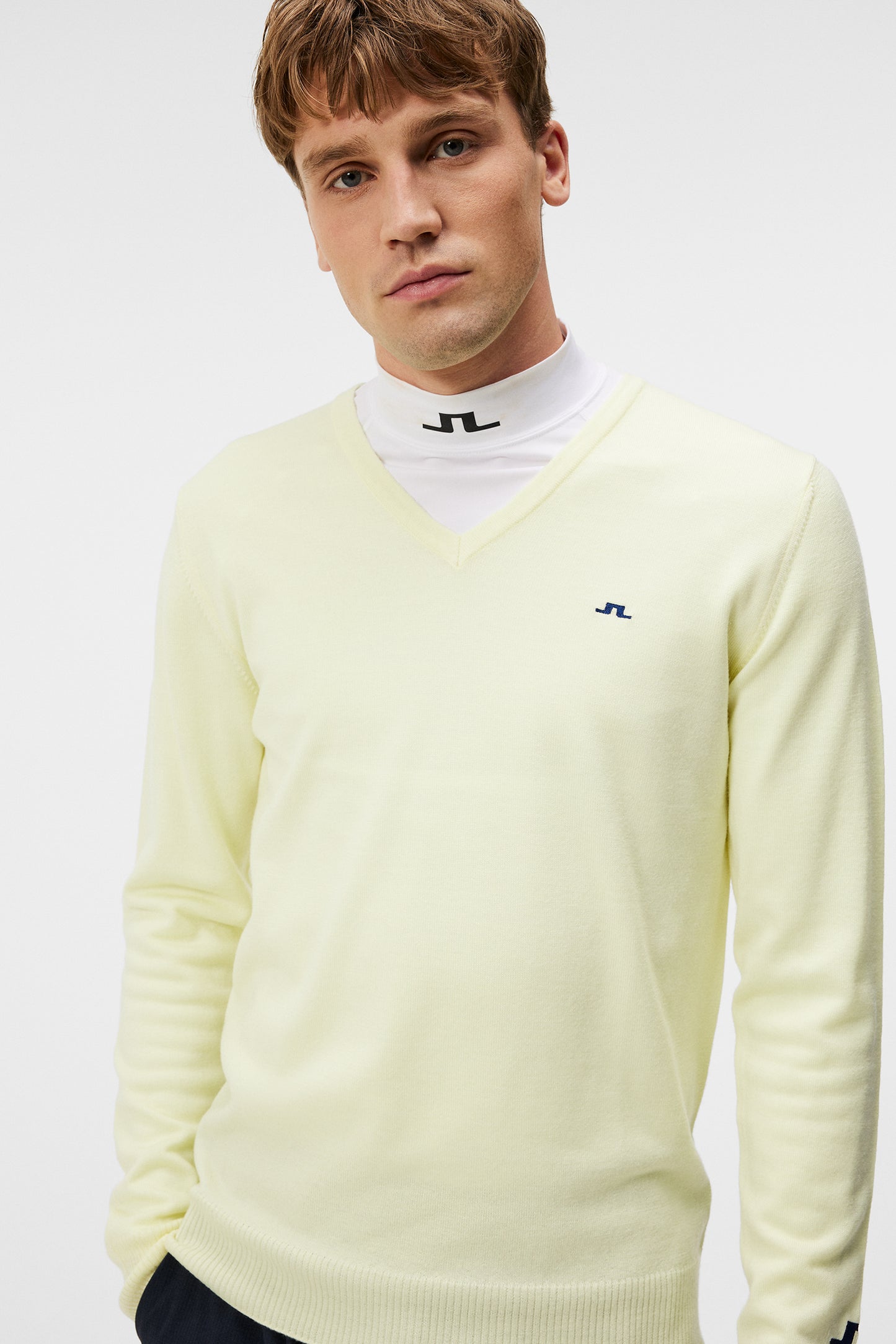 Lymann Knitted Sweater / Wax Yellow