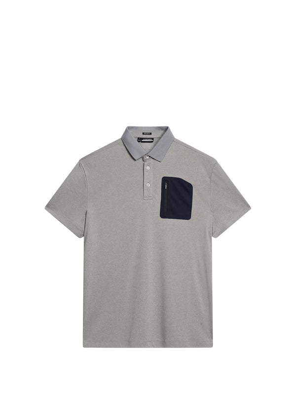Max Regular Fit Polo / Light Grey Melange