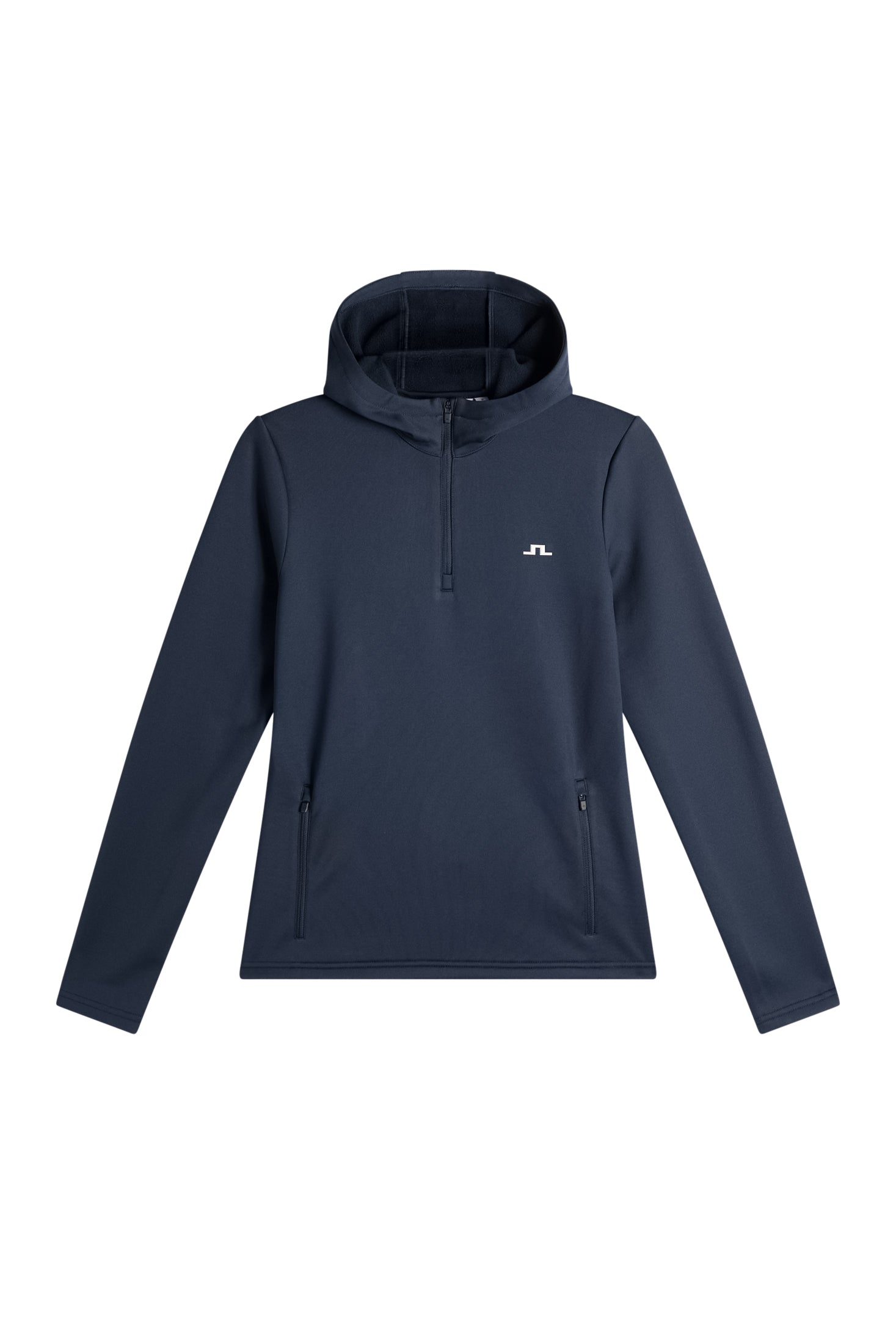 Aerielle Quarter Zip Hood / JL Navy | J.Lindeberg Official