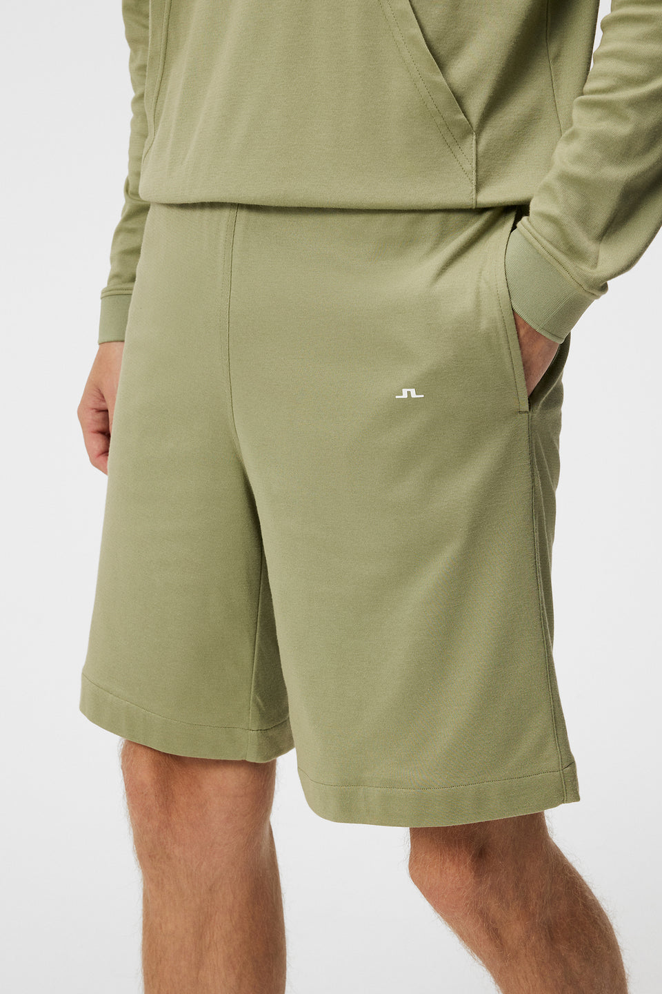 Logo Shorts / Oil Green