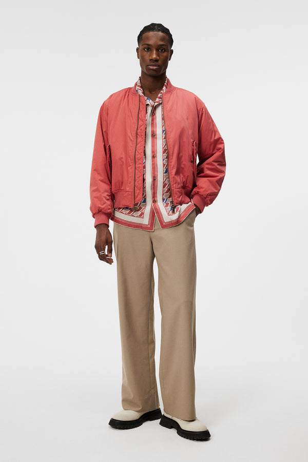 Bradfield Twill Nylon jacket / Dusty Cedar