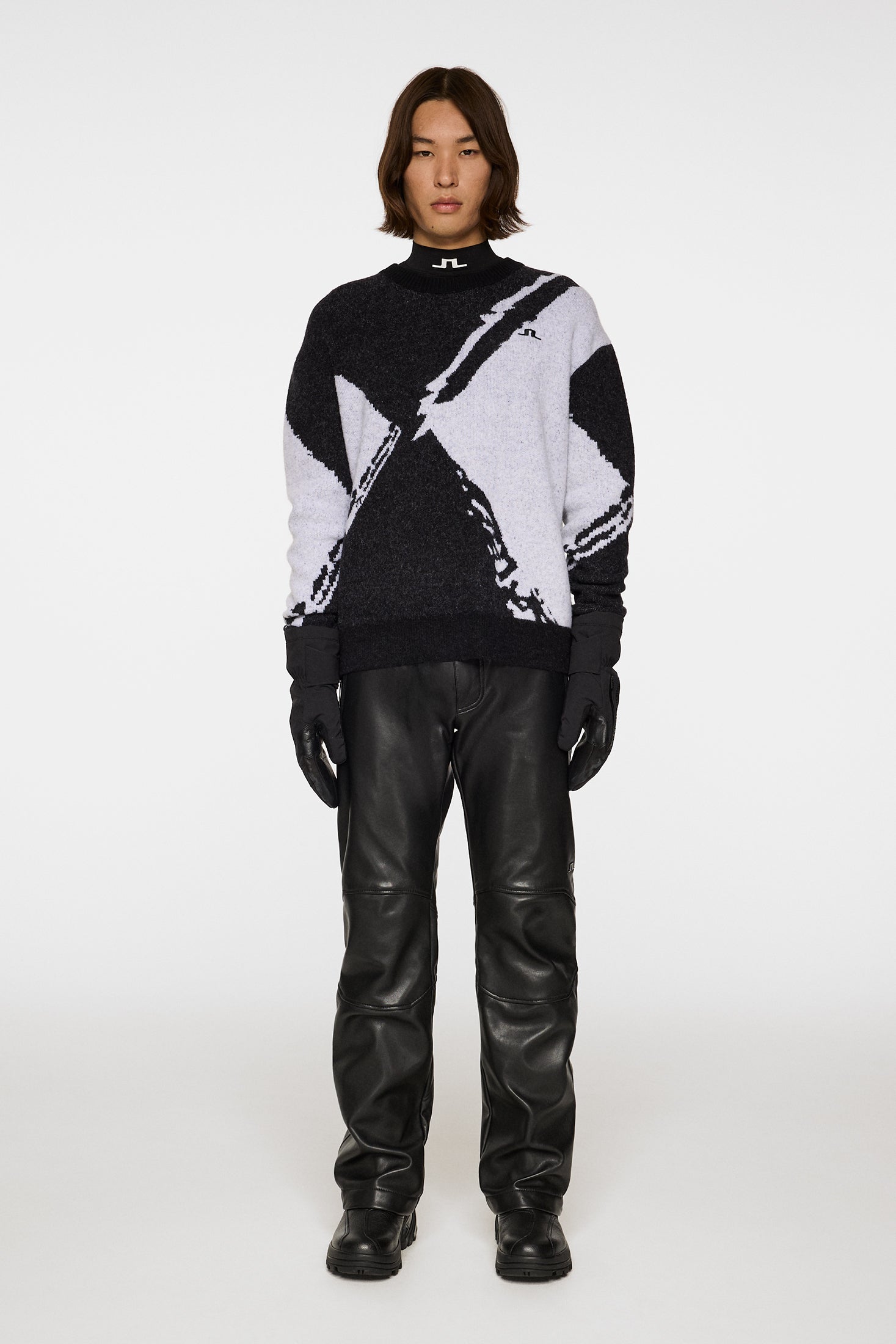 Carter Leather Pants / Black | J.Lindeberg Official
