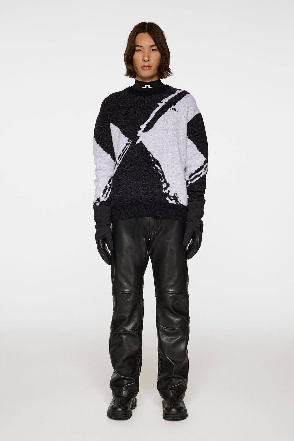 Carter Leather Pants / Black