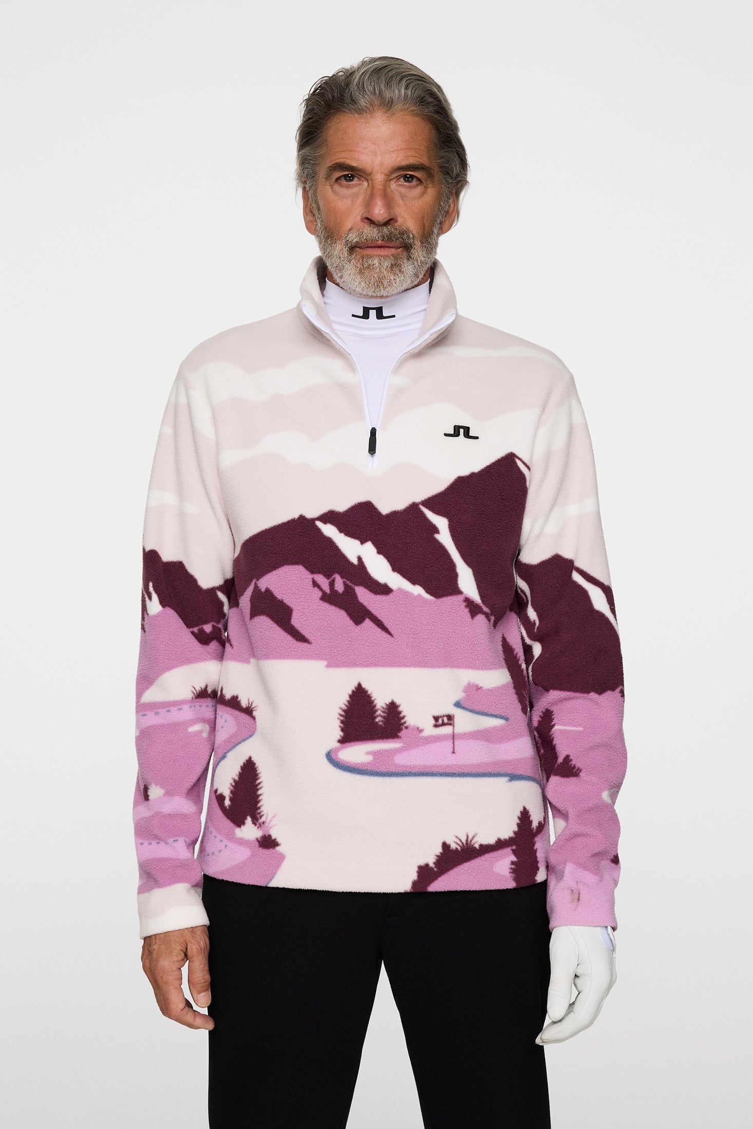 Sammie Pile Jacket / Landscape Fleece Purple L – J.Lindeberg