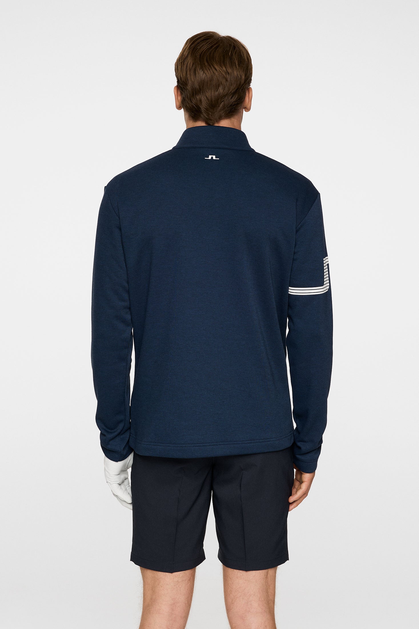 Heath Strike Mid Layer / Navy Melange | J.Lindeberg Official