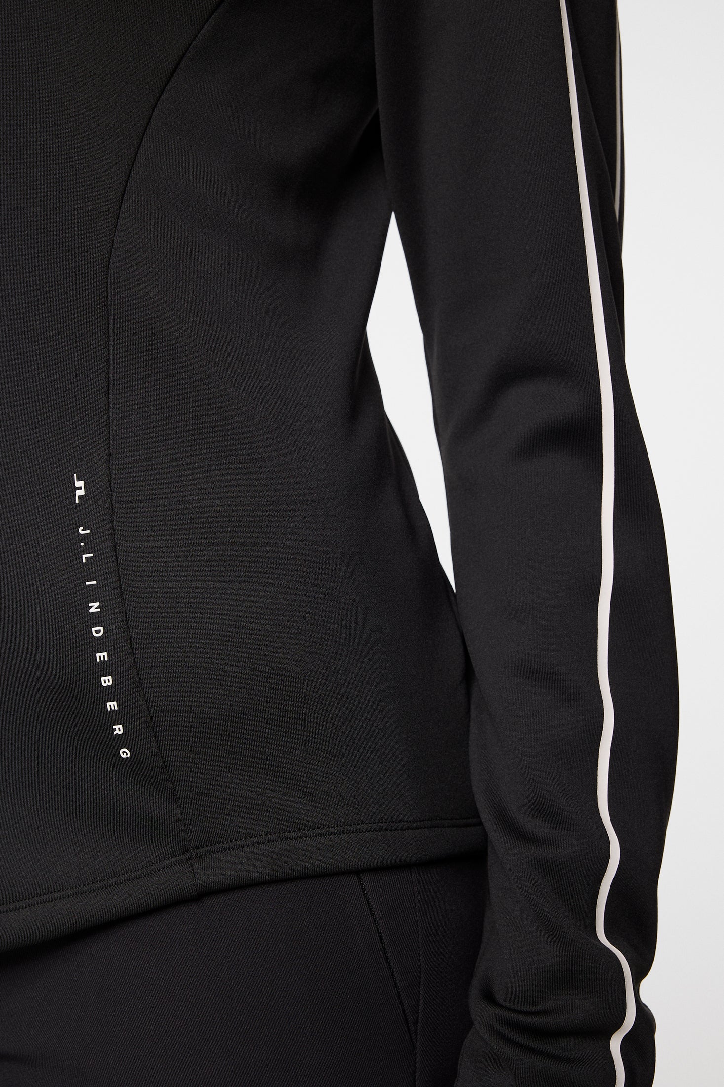 Nefe Quarter Zip Mid Layer / Black – J.Lindeberg