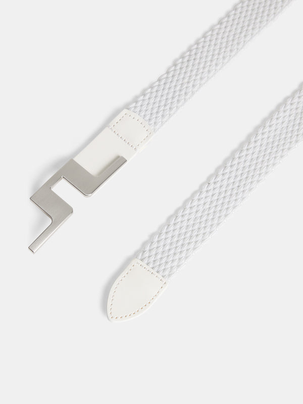 Lykke Braided Belt / White