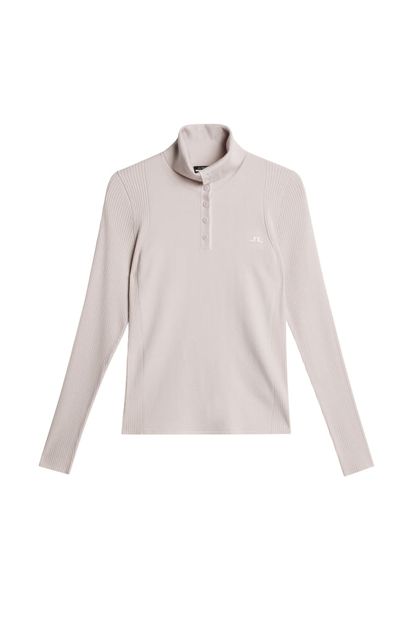 Leonie Knitted Shirt / Grey Lilac