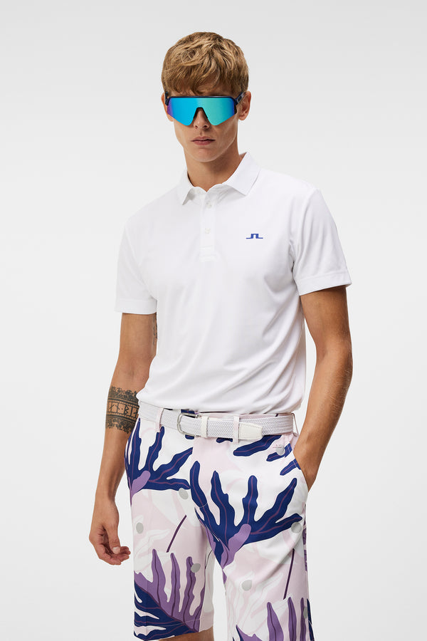 Martin Regular Fit Polo / Paradise Monstera Pink