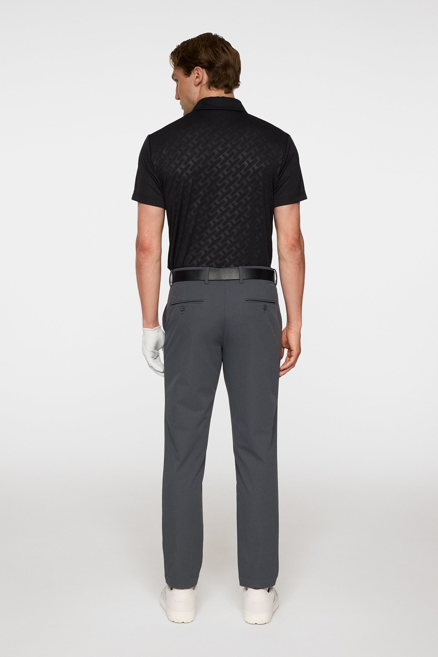 Axil Fleece Twill Pant / Asphalt | J.Lindeberg Official
