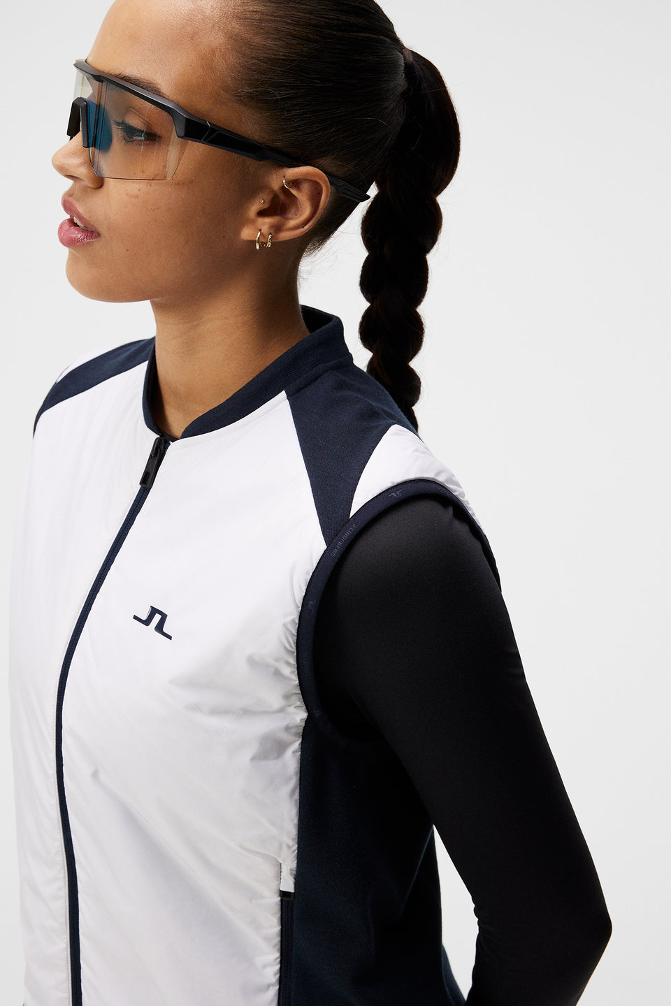 Sanaa Hybrid Vest / White