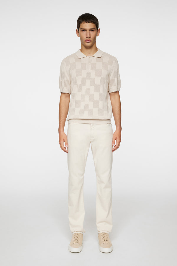 Reymond Stacked Bridge Polo / Moonbeam