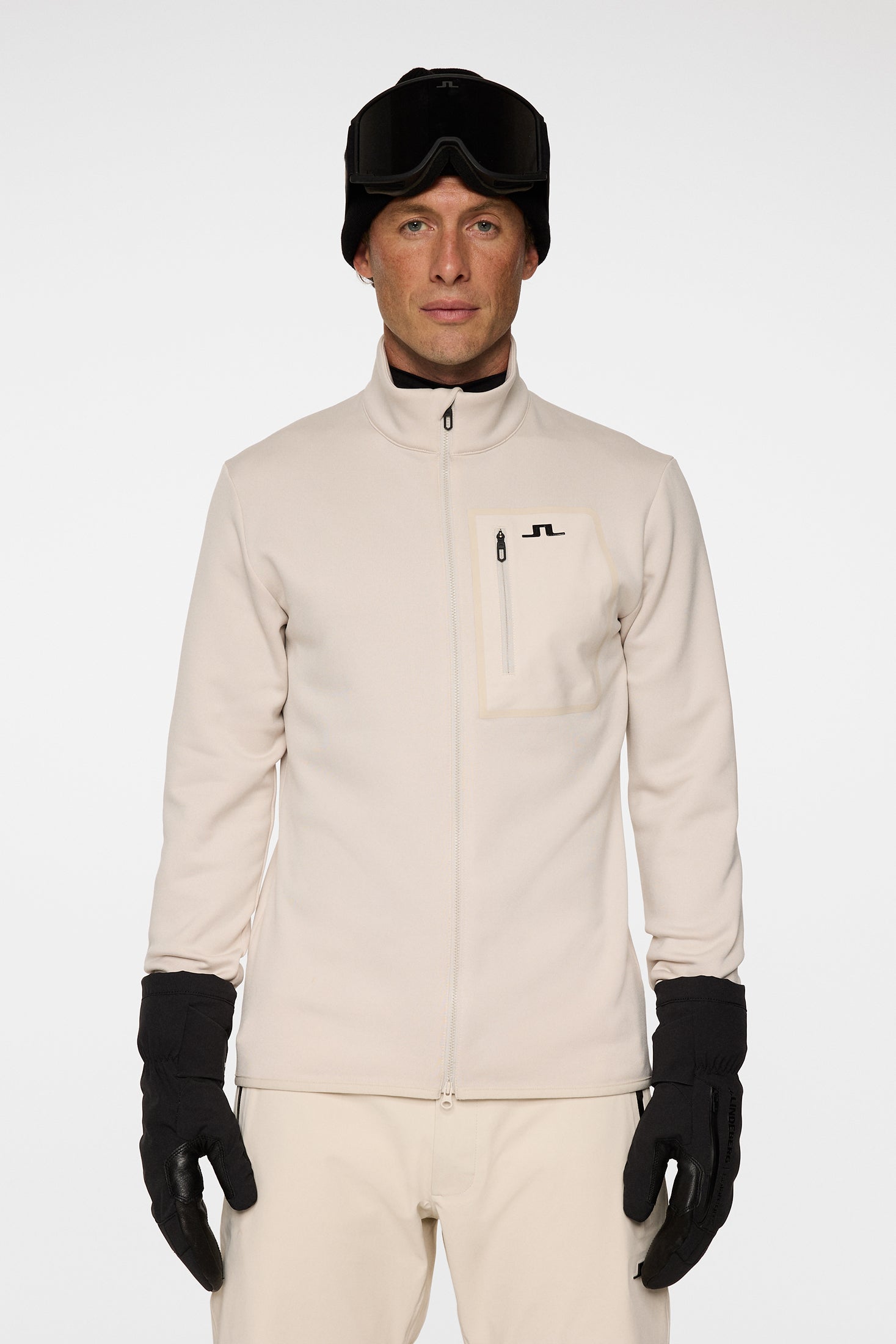 Wayne Polartec Mid Layer / Moonbeam – J.Lindeberg EU