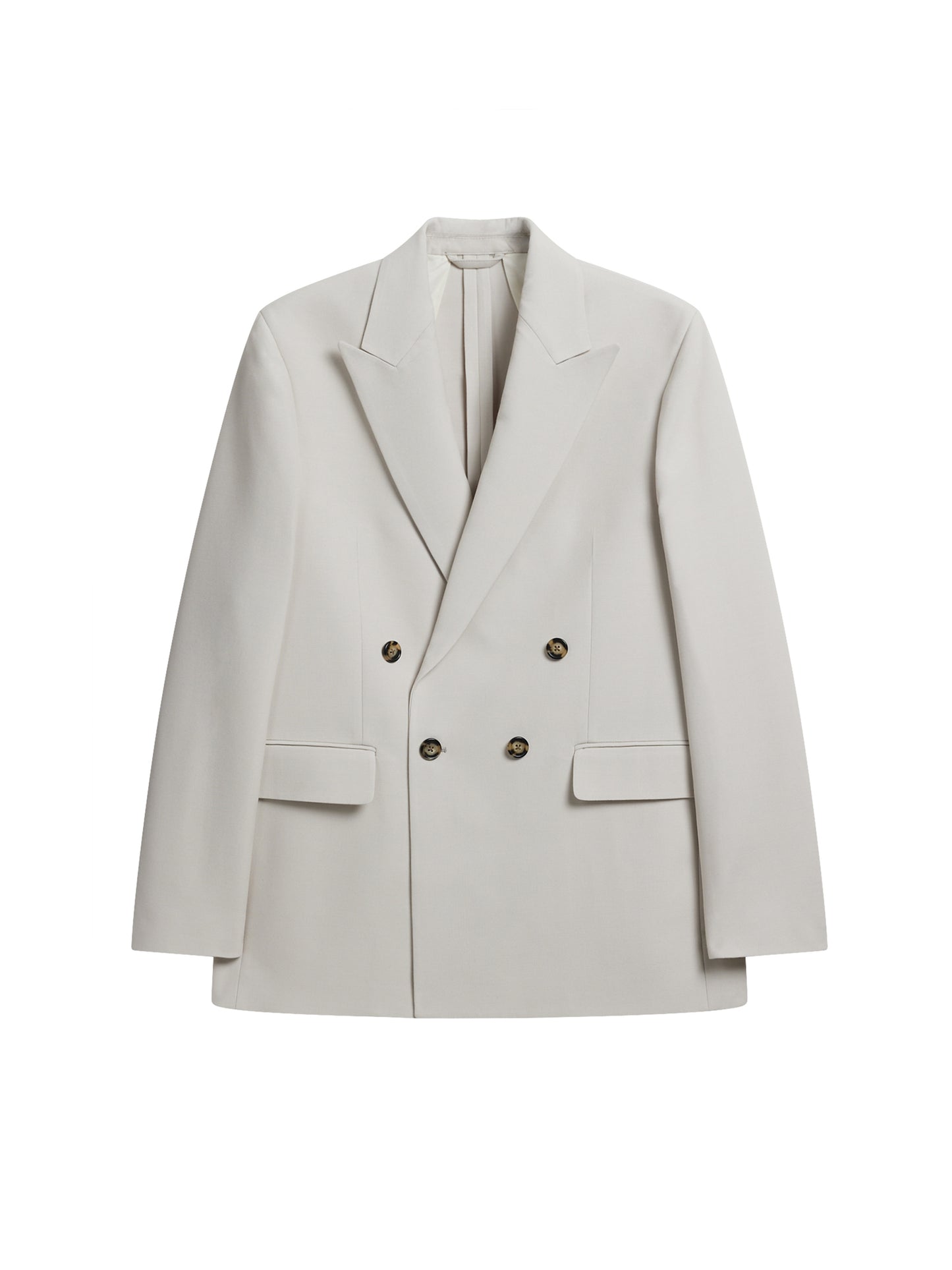 David U Double Weave Blazer / Moonbeam