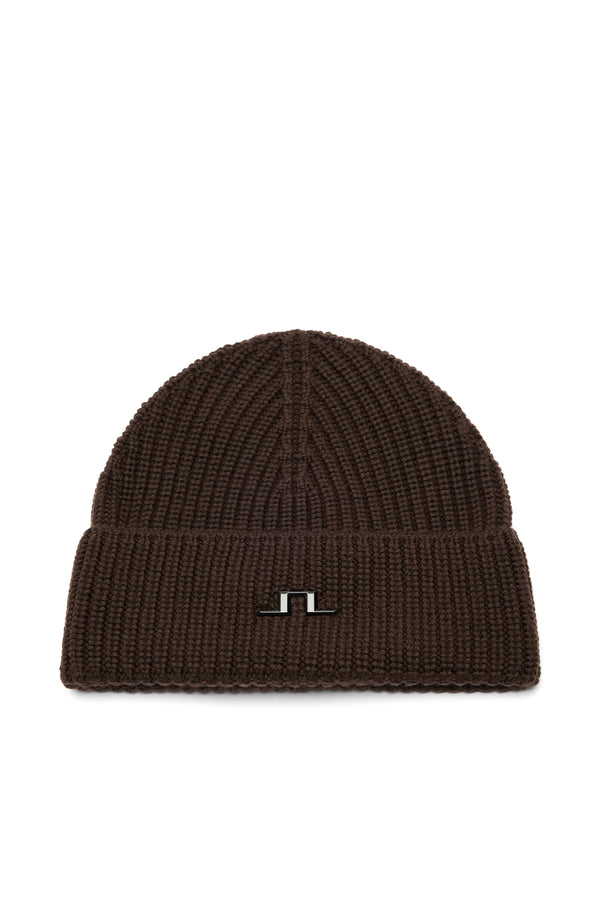 Merino Beanie / Seal Brown