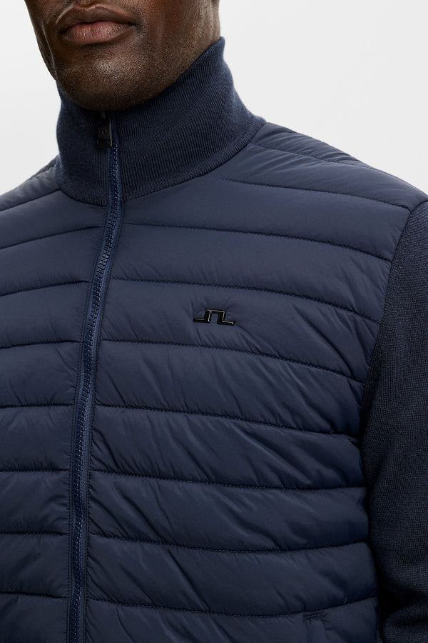 Boen Knit Hybrid Jacket / JL Navy