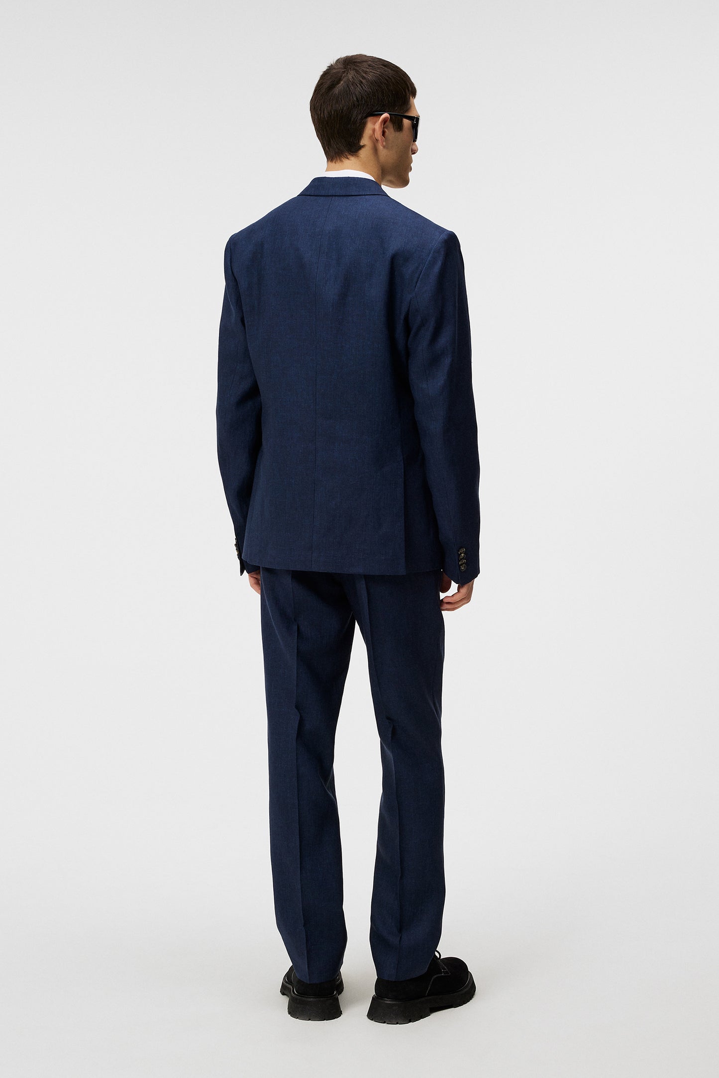 Elton U Super Linen Blazer / JL Navy