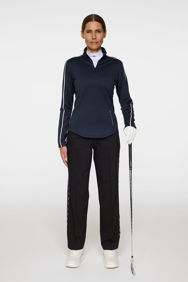 Nefe Quarter Zip Mid Layer / JL Navy