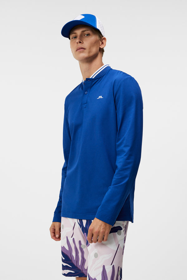 Tyson LS Reg Fit Polo / Sodalite Blue