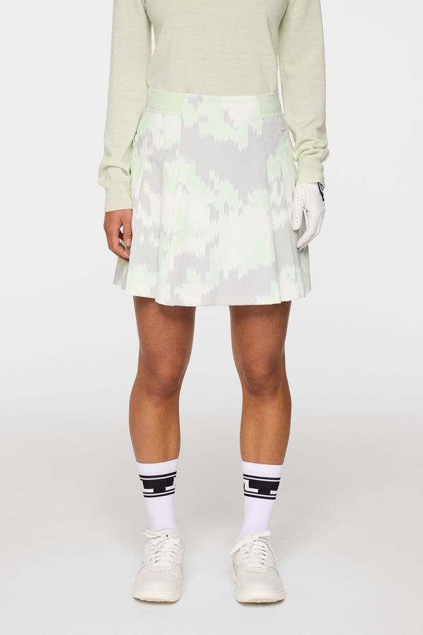 Alesia Print Skirt / Warp Ambrosia L