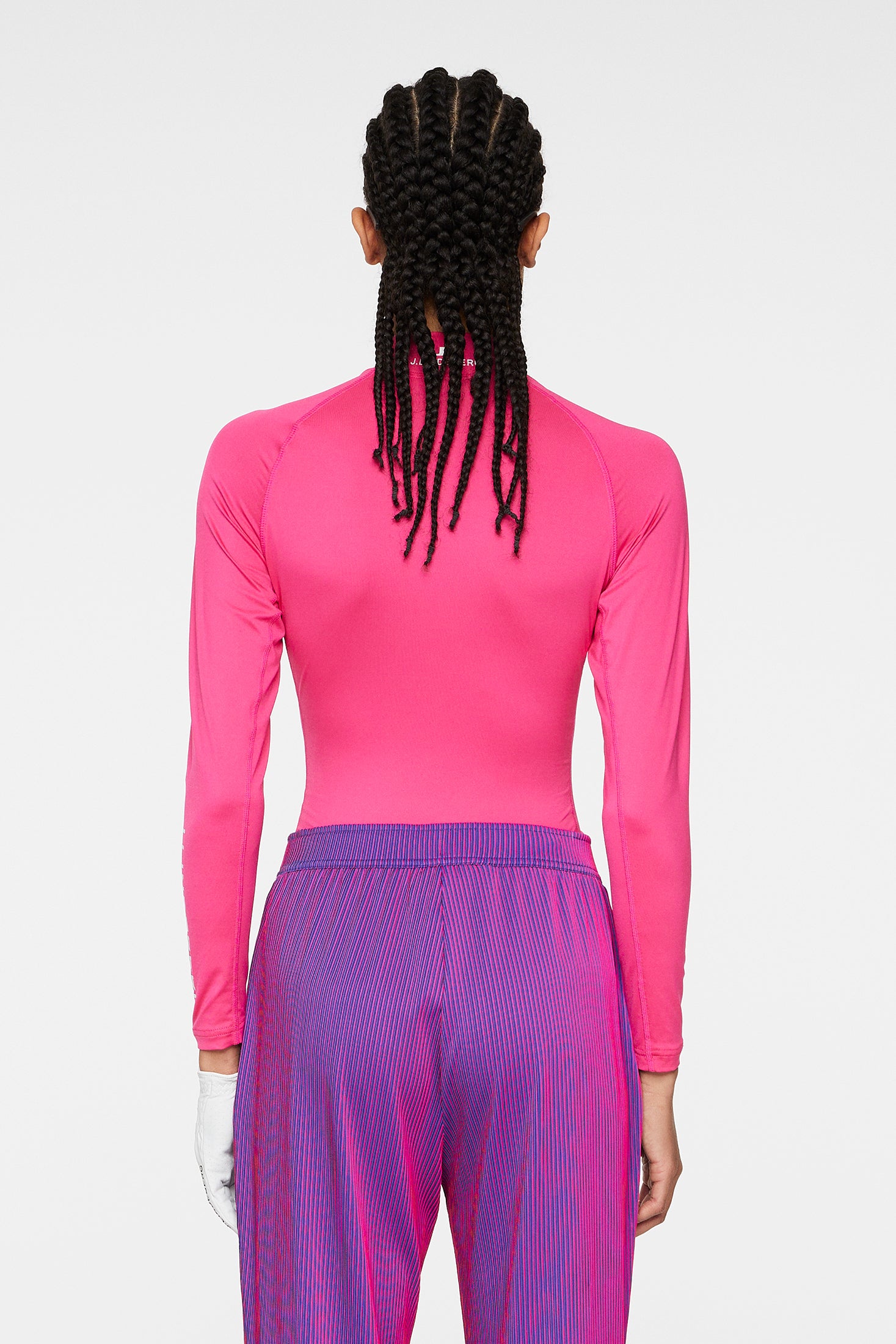 Asa Soft Compression Top / Pink Peacock | J.Lindeberg Official