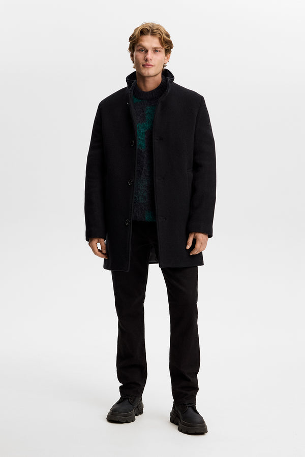 Lexon Wool Coat / Black