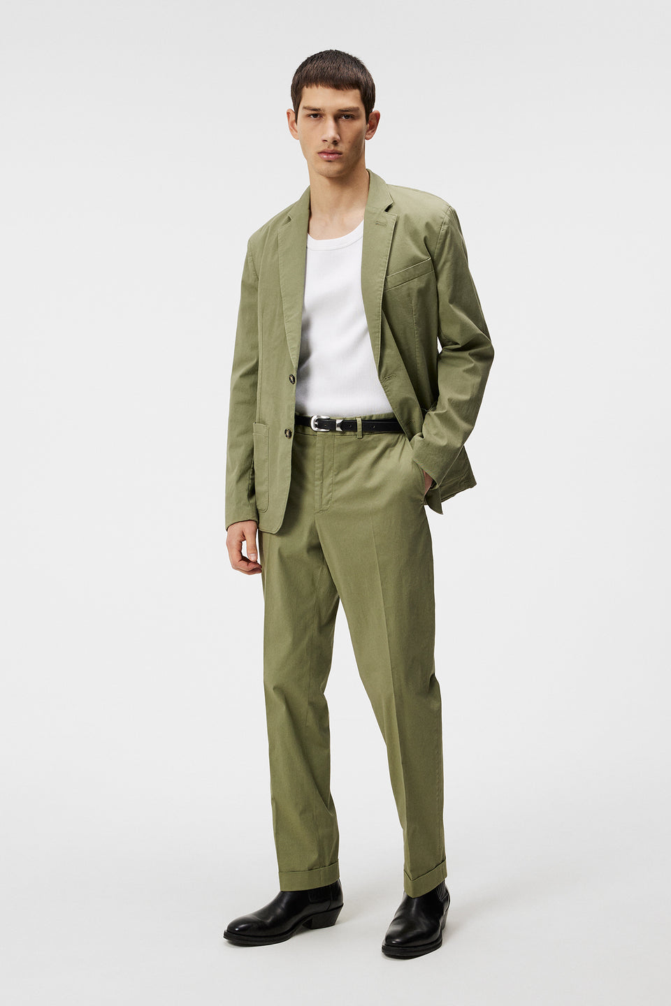 Lois GMT Dyed  Pants / Oil Green