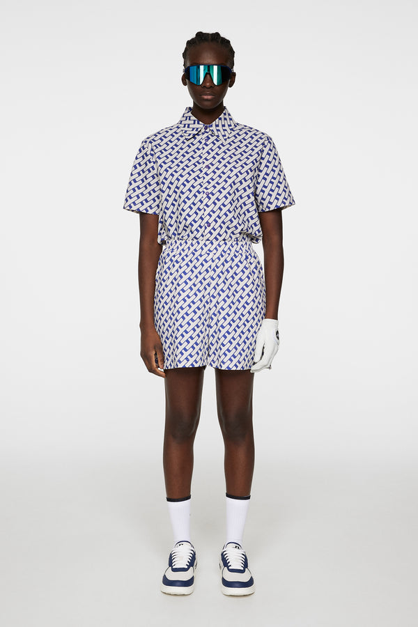 Diana Printed Shorts / Tour Geo Moonbeam M