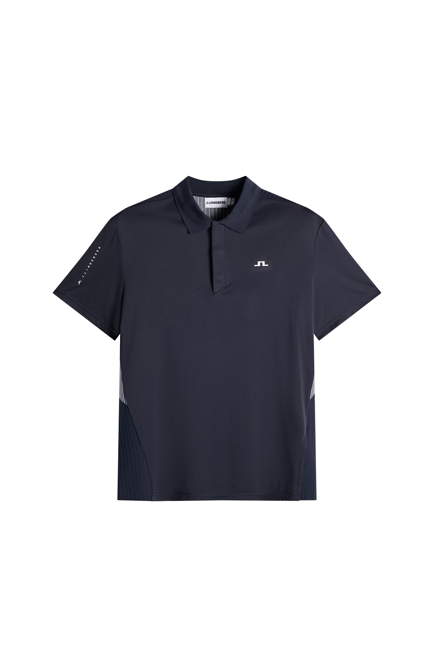 Neri Hybrid Knit Polo Shirt / JL Navy | J.Lindeberg Official