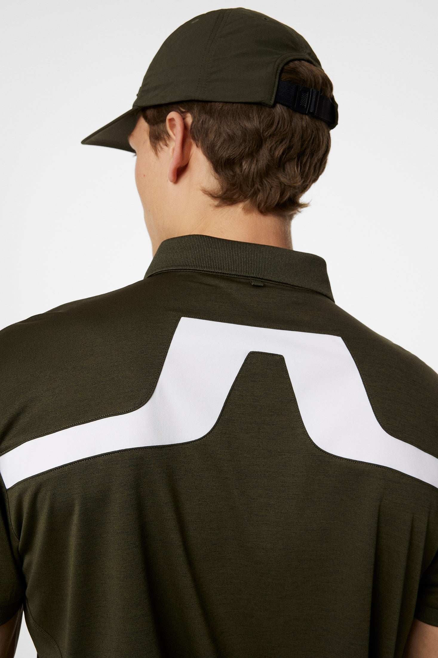 KV Regular Fit Polo / Forest Green Melange – J.Lindeberg