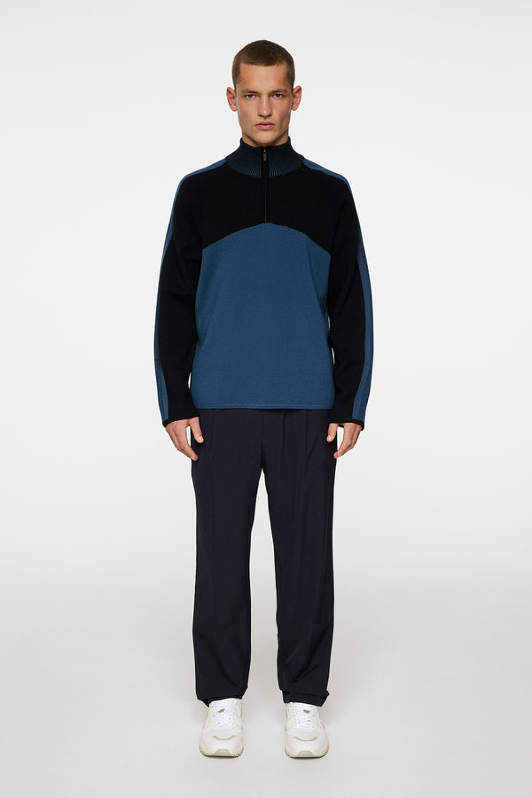 Tim Tech Knit Quarter Zip / Key Largo