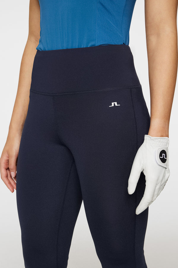 Fiona Flared Leggings / JL Navy
