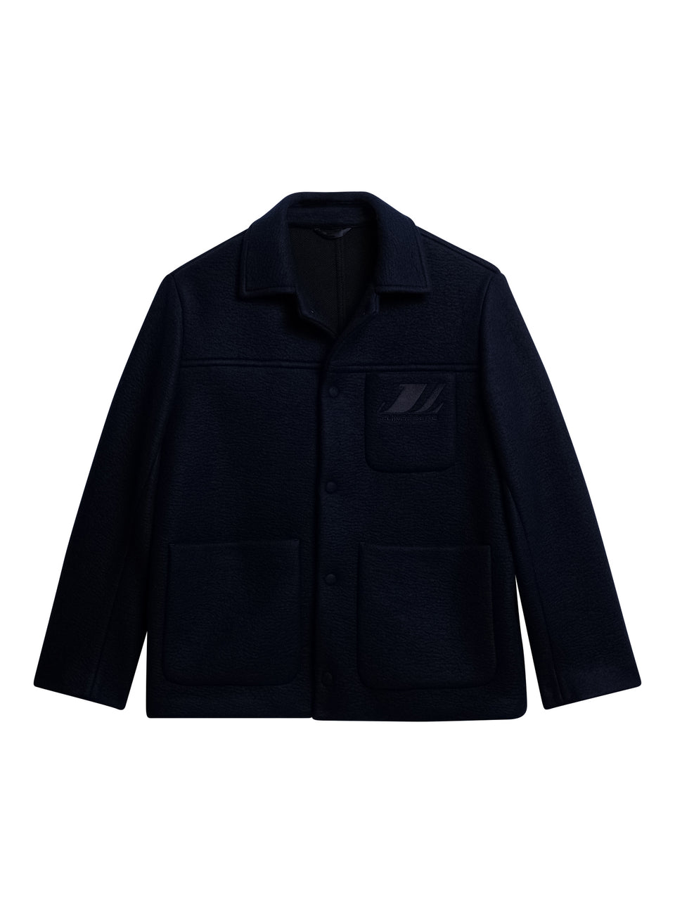 Ferdi Wool Mix Jacket / JL Navy