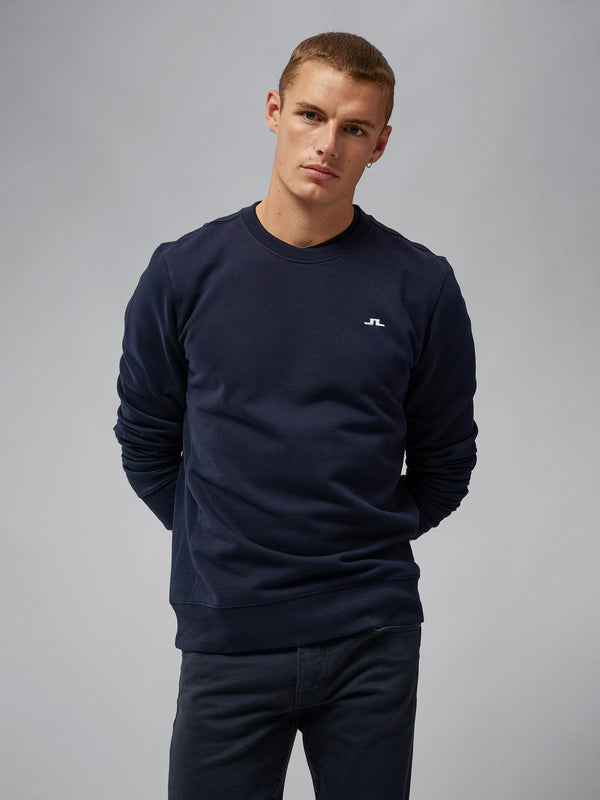 Cal Crew Neck Sweat / JL Navy