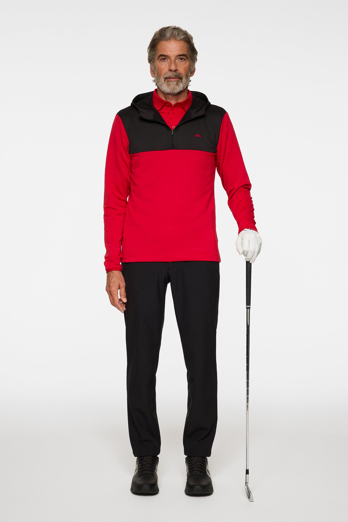 Banks Zip Hood / Barbados Cherry – J.Lindeberg