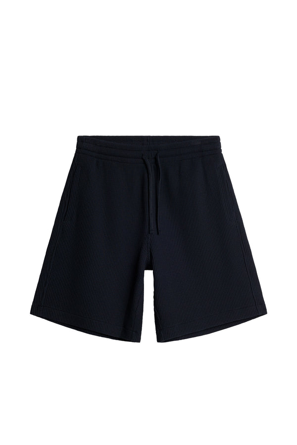 Simon Waffle Shorts / JL Navy