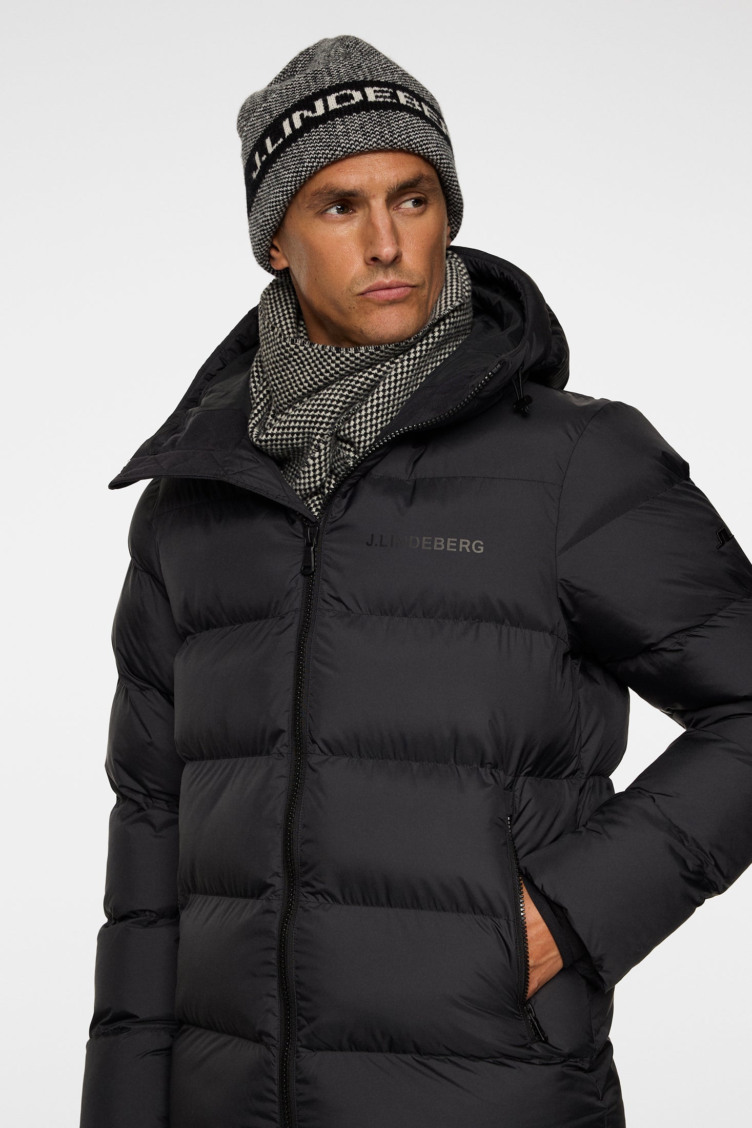 Barek Padded Jacket / Black – J.Lindeberg EU