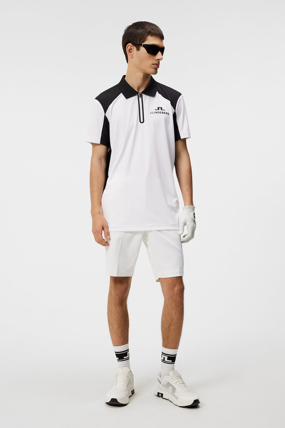 Arch Tour Golf Polo / White