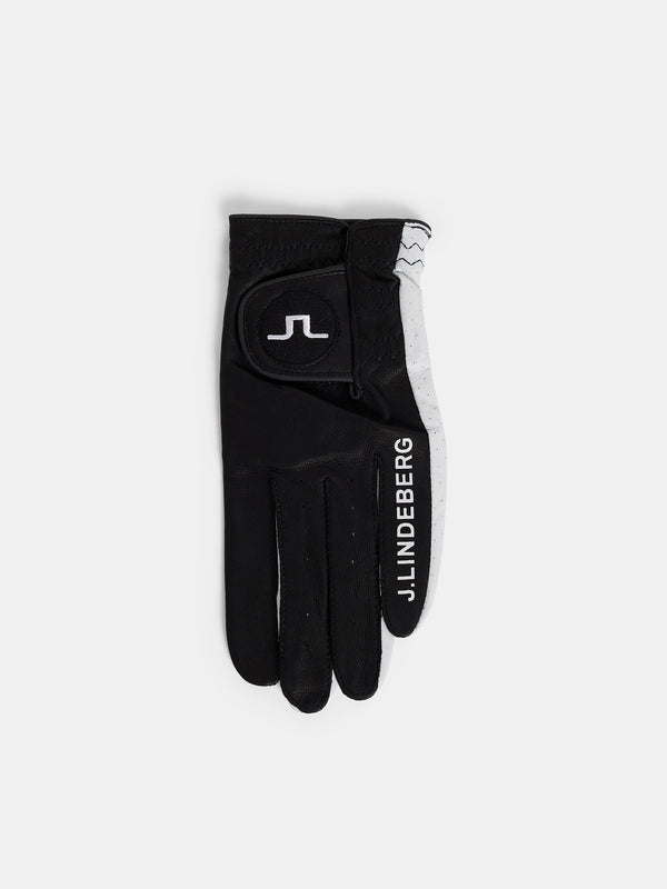 Ron Leather Golf Glove A / Black