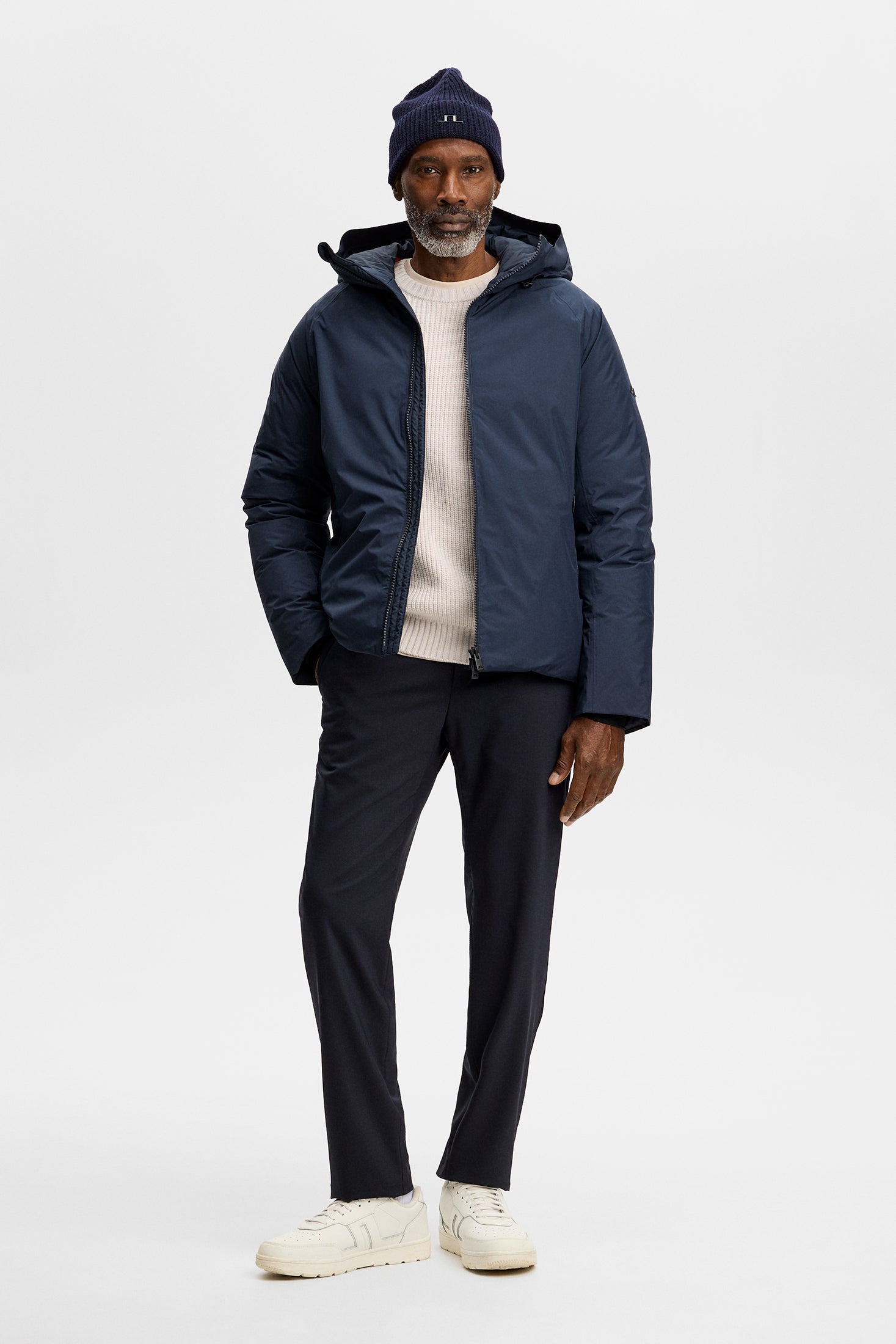 Men's Hooded Down Jacket | Outerwear | J.LINDEBERG®