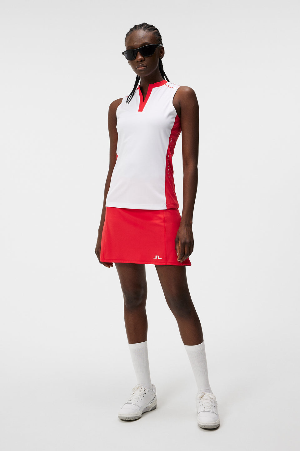 Neah Sleeveless Top / White