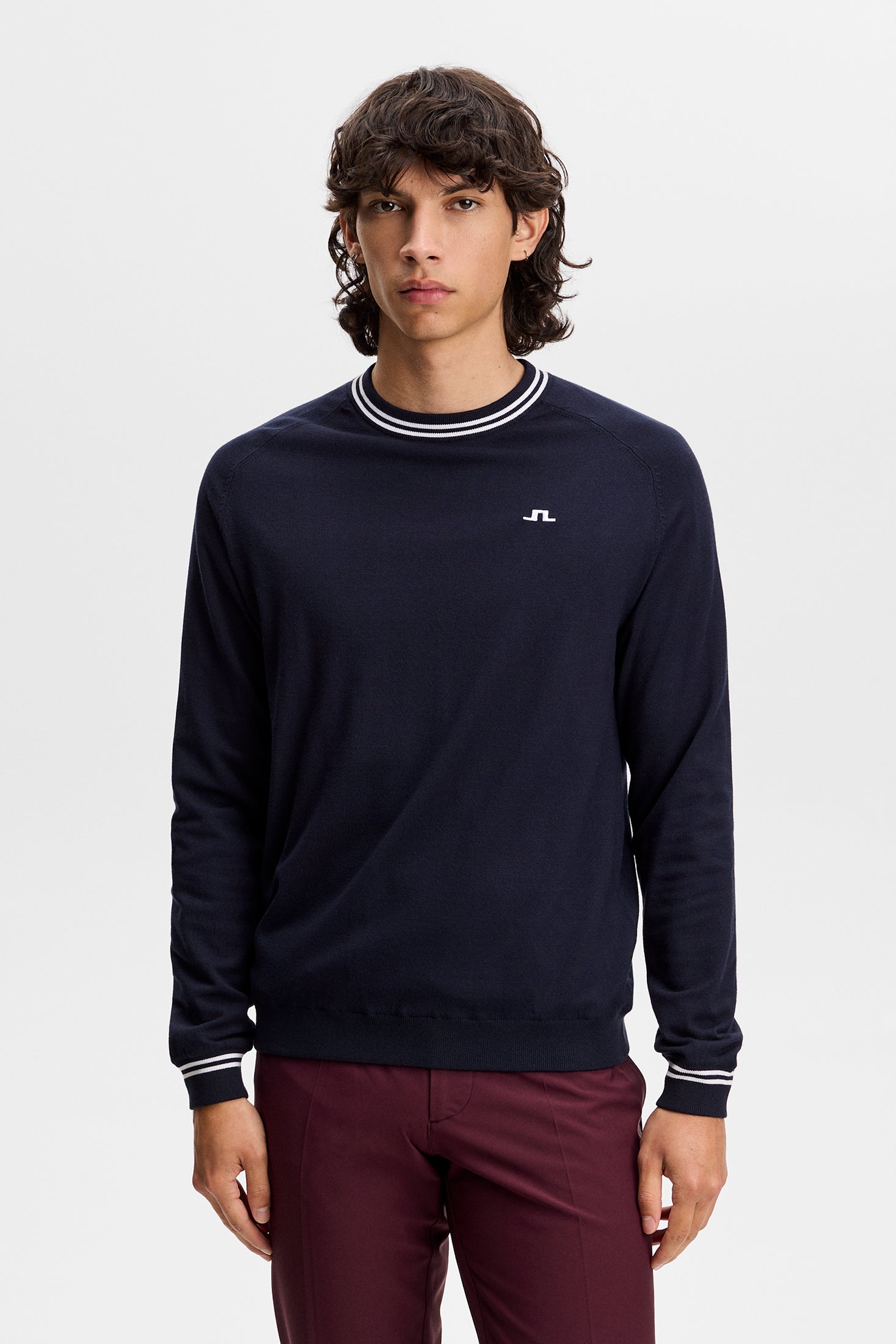 Kenny Windbreaker Knit Sweater | Golf | J.LINDEBERG®